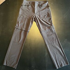 Men's ROHAN Gray Convertible Pants - 32reg